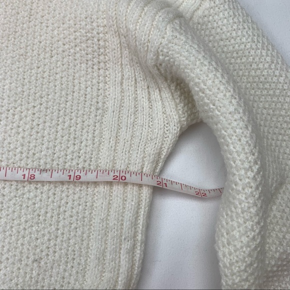 Angel of the North Ivory Knit Sweater Size XS - Picture 8 of 8